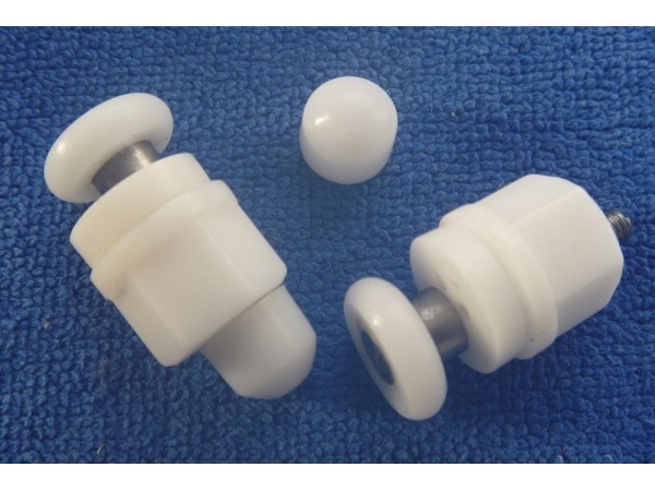 shower door rollers SPR027 pair