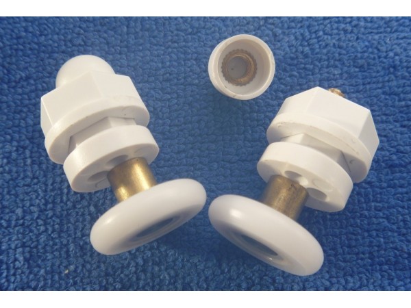 shower door rollers SPR024 pair